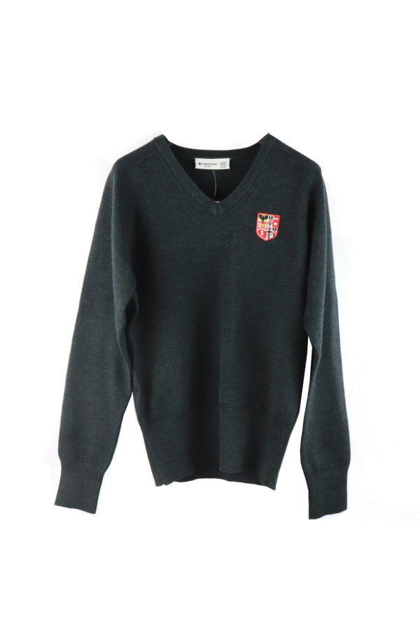 Girl Fit Grey Pullover