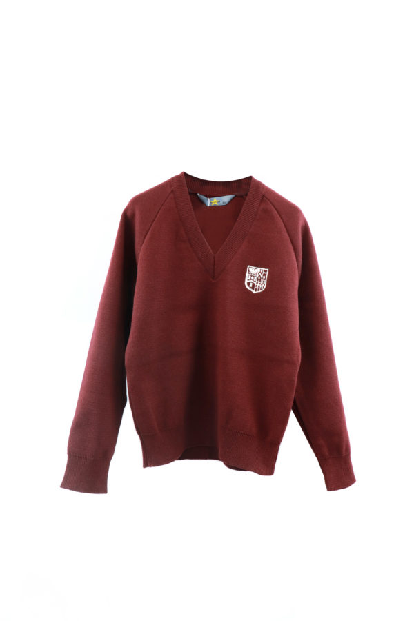 Boy Fit Maroon Pullover